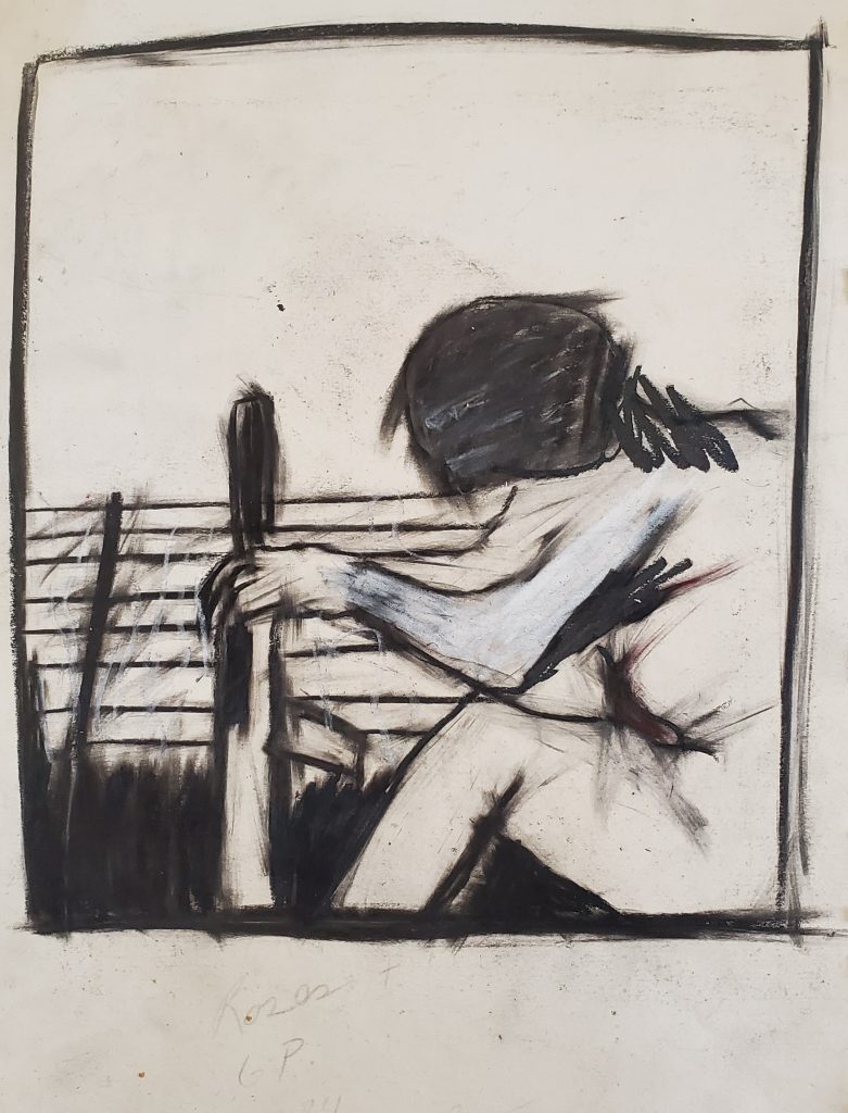 This image has an empty alt attribute; its file name is sketch-man-rifle-781x1024.jpg